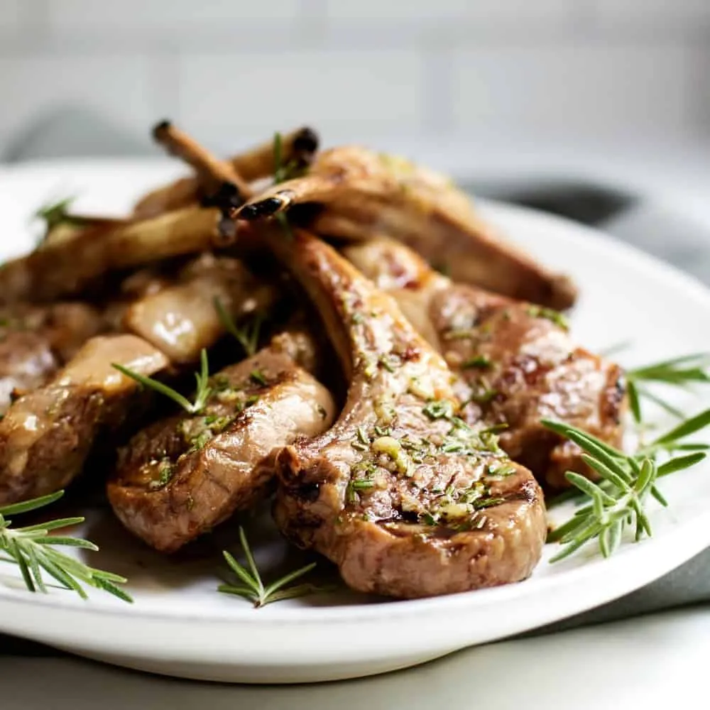 Grilled OOA Lamb Chops